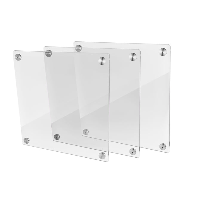 AA Products Model P-PT-TR-LR-WB Acrylic Custom Window Specially Designed for Low Roof Transit Van Safety Partition, Pair of Three (P-PT-TR-LR-WB)