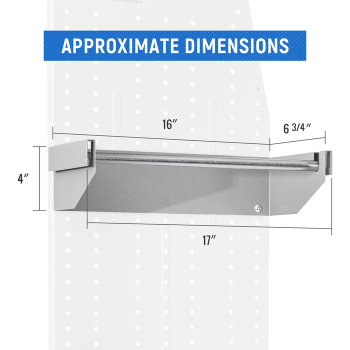 AA Products P-SH-SWRH-16 Single Wire Spool Rack Fit for 16"D Van Shelving (P-SH-SWRH-16)