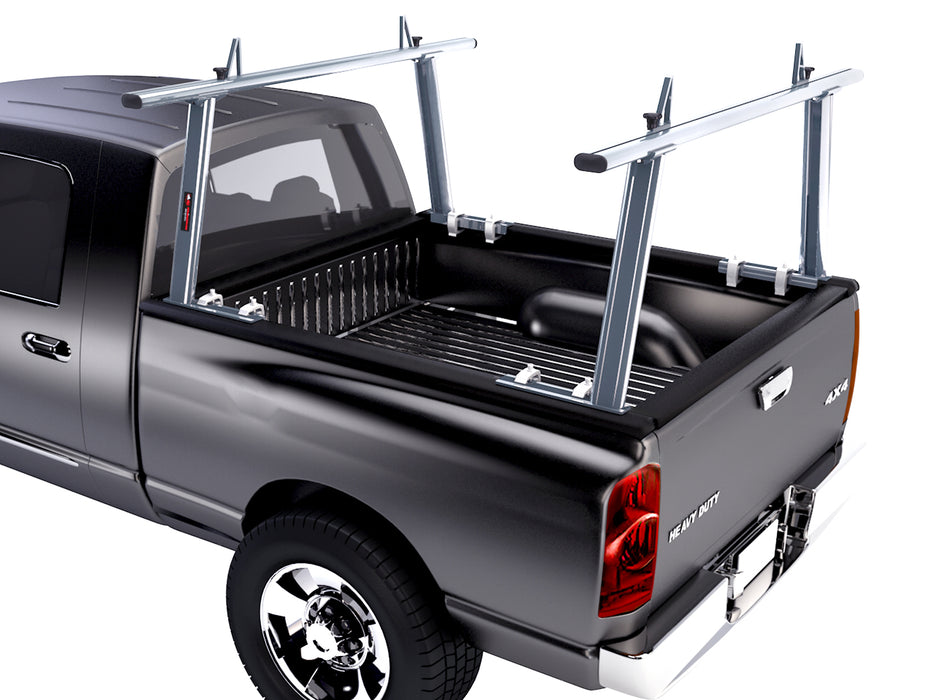 AA-Racks Adjustable Aluminum Pick-Up Truck Ladder Rack (No