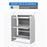 AA Products Model SH-4603-T3 Steel Low/Mid/High Roof Van Shelving Storage System Fits Transit, GM, NV, Promaster and Sprinter, Contoured Shelving Unit, 32" W x 46" H x 16" D(SH-4603-T3)