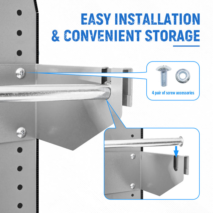 AA Products P-SH-SWRH-16 Single Wire Spool Rack Fit for 16"D Van Shelving (P-SH-SWRH-16)