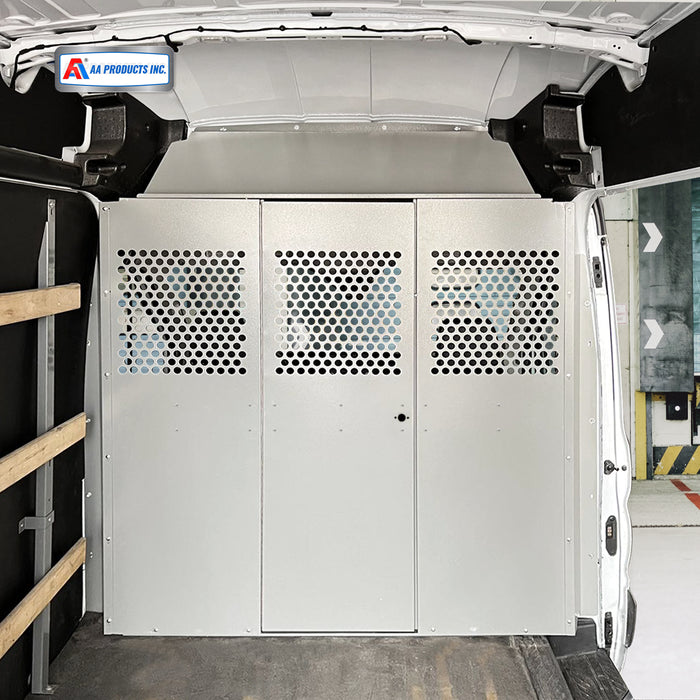 AA Products Cargo Van Safety Partition High Roof Protective Bulkhead Fit for Transit Full Size Vans (PT-TR-HR)