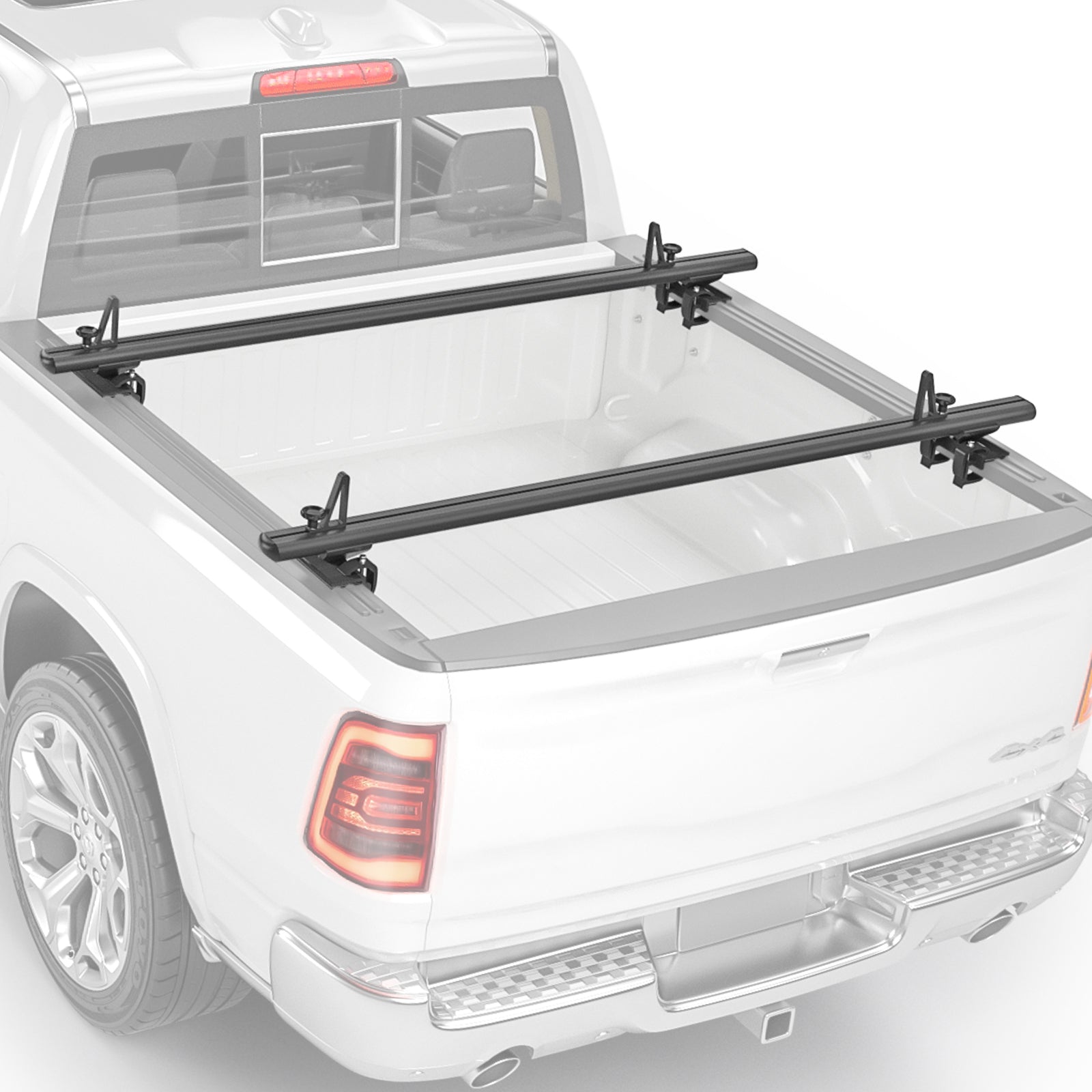 AARacks Low Profile Aluminum Truck Bed Rack for Trucks and Trailers