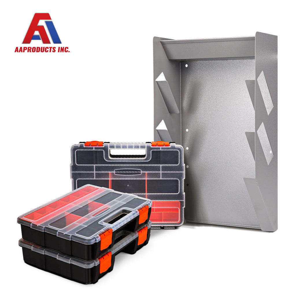 9 Tray Tackle Box with Adjustable Shelves