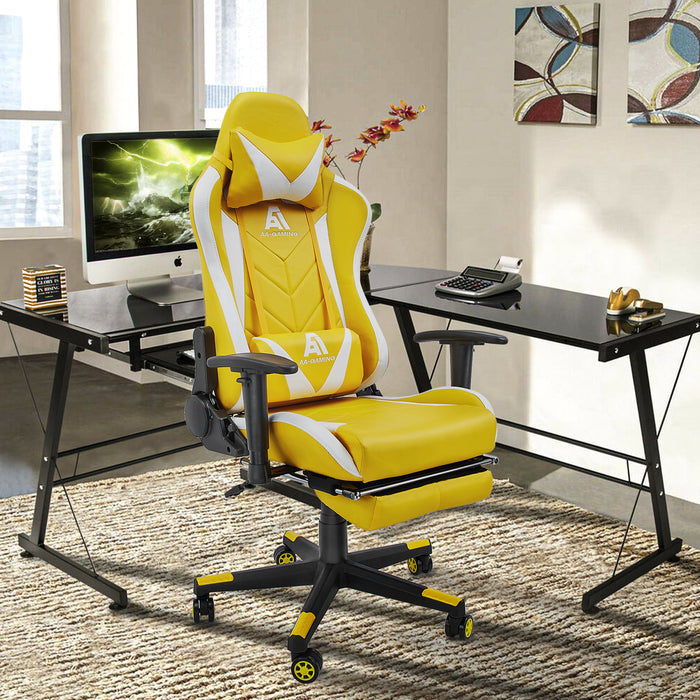 High Back Gaming Chair Adjustable Office Computer Task Chair w