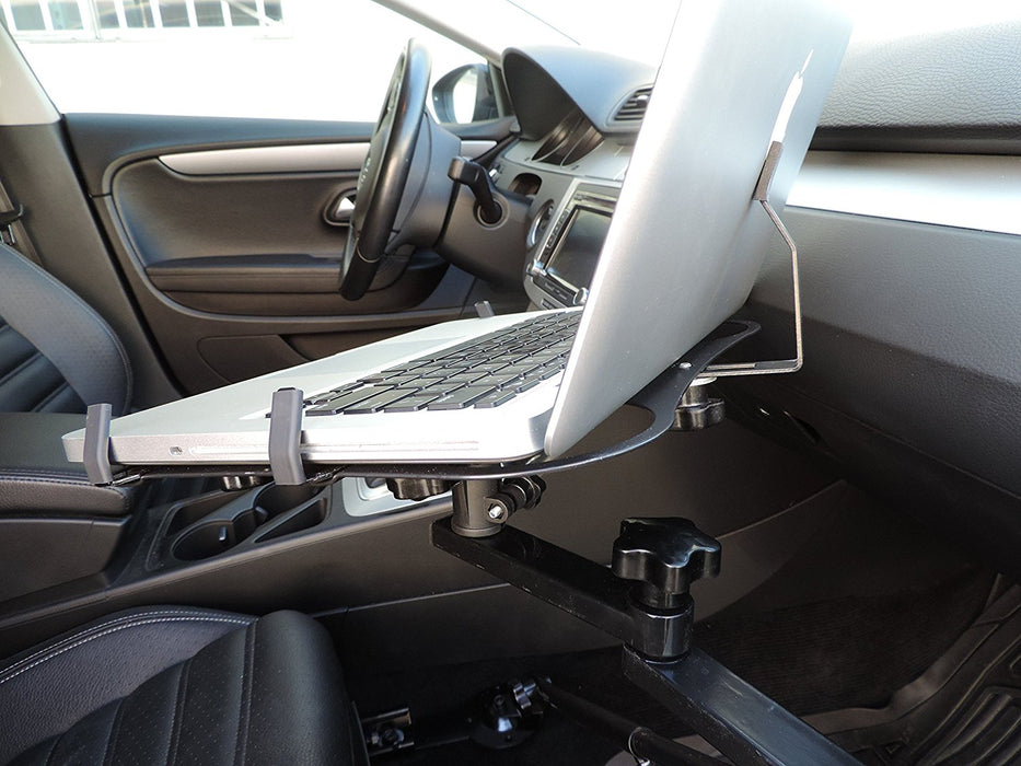 AA-Products: Car Vehicle Computer Tablet Mount Stand Desk with Adjustable  Laptop Mount Ball-Head (K002-A)